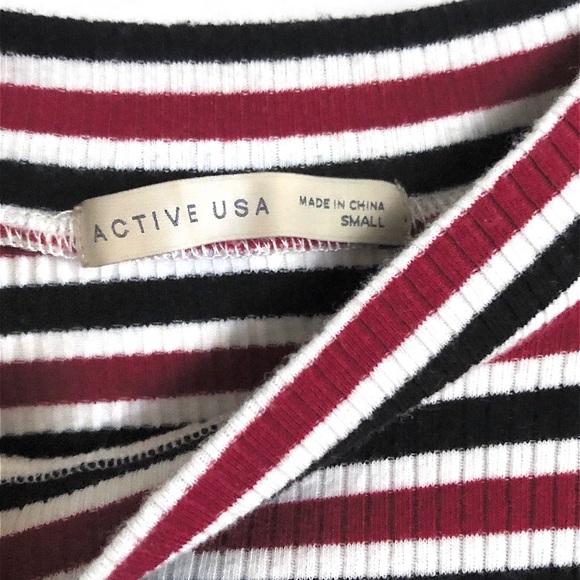 Striped Long Sleeve Top - Picture 2 of 2